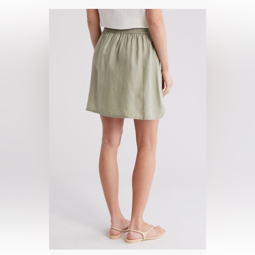 Madewell linen mini skirt NWT - Picture 7 of 7